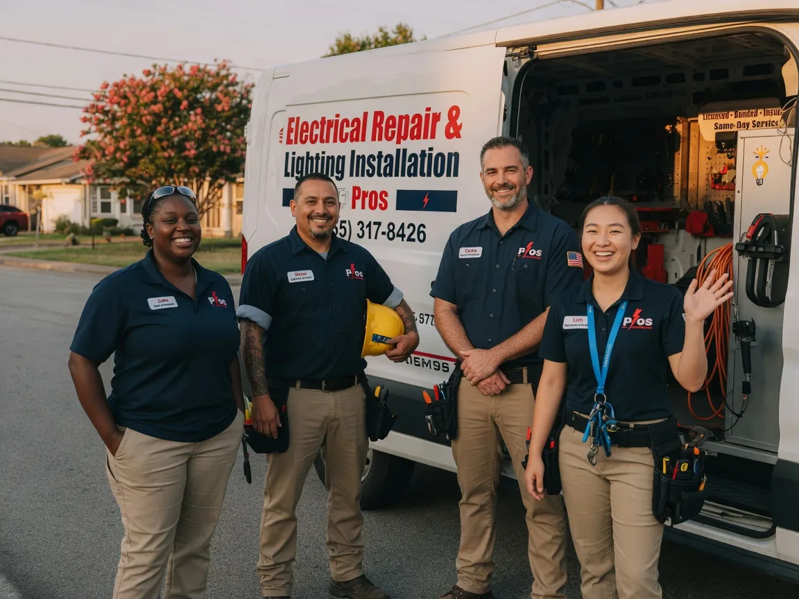 Licensed Electrician company in Romayor, TX